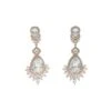 Araminta Rose Gold Embellished Earrings
