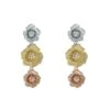 Perla Floral Trio Earrings