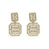 Gisele Gold Diamante Earrings