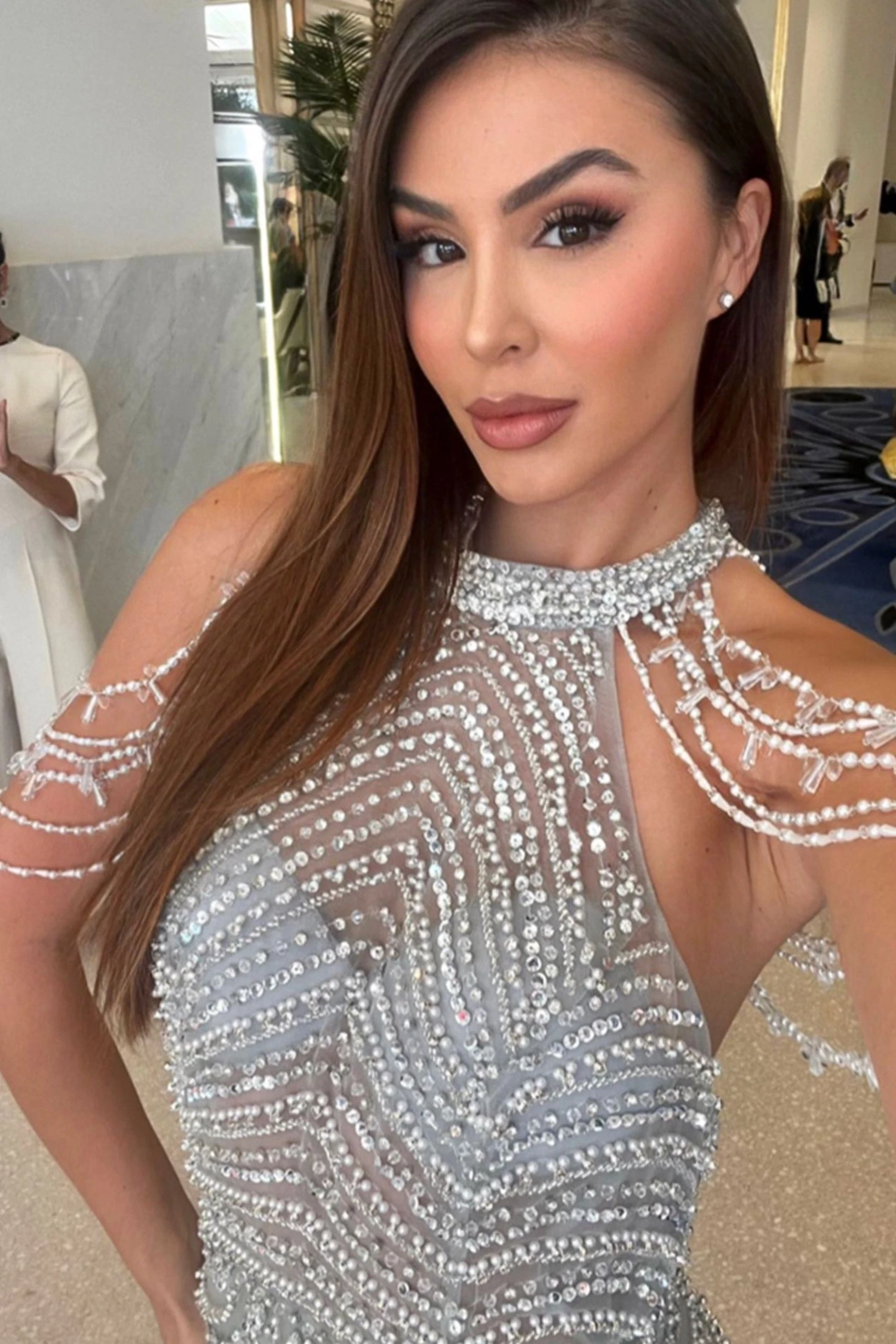 Armina Beaded Gown - Image 3